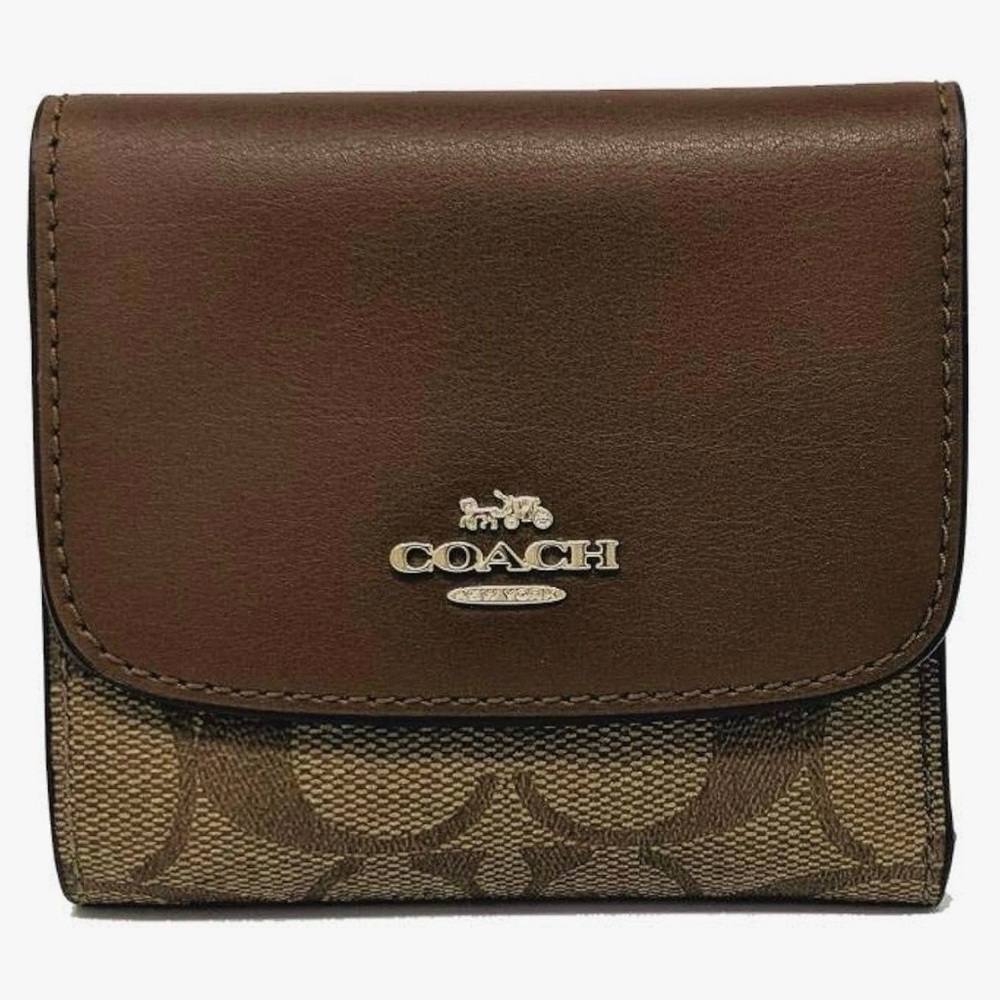 COACH SIGNATURE PVC SMALL WALLET - Picture 7 of 11